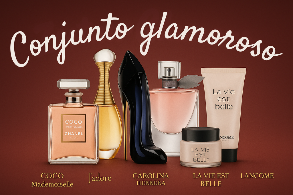 Compra 1 y Llévate 4: Set de Perfumes de Lujo Importados + Regalo exclusivo