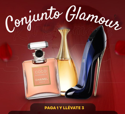 Compre 1 y llévese 3: set de perfumes importados de lujo
