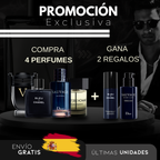 Compra 1 y Llévate 4: Invictus + Bleu de Chanel + Sauvage + La Nuit de L’Homme + 2 Regalos Exclusivos